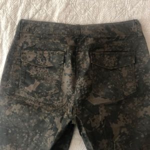 Loft camo jeans
